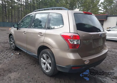 2016 Subaru Forester 2.5I z USA, uszkodzony, nr VIN JF2SJABC5GH483985